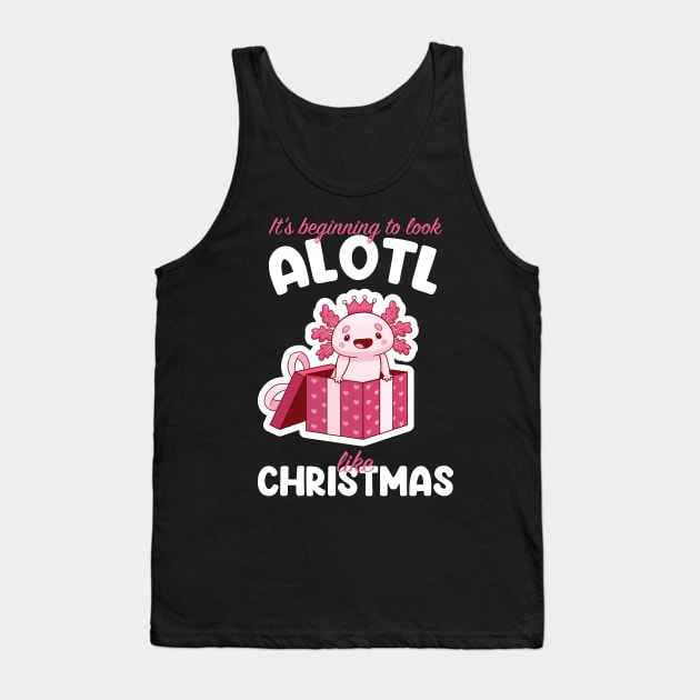 It's Beginning to Look ALOTL like Christmas Tank Top by Sarah's Simulacrum